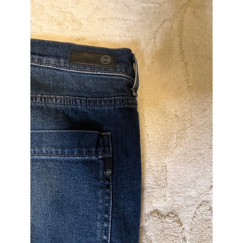 AG Adriano Goldschmied Stella Low Slung Palazzo Jeans Dark Wash Wide Leg 28 - Picture 4 of 7